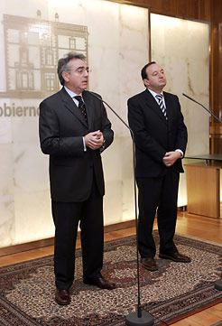 Miguel Sanz y Pedro Sanz
