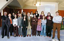Imagen del los asistentes al seminario transnacional.
