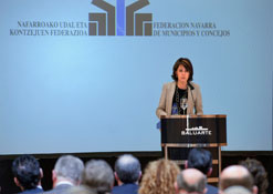 La Presidenta Barcina en el aniversario de la FNMC