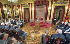 Intervención de la Presidenta Barkos, durante la entrega de los premios al Mérito Deportivo 2016.