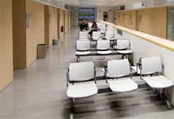 Interior de un centro de salud
