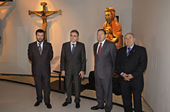 El Presidente de La Rioja visita la exposición 
