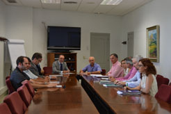 Reunión del consejero Esparza con directivos del Grupo AN