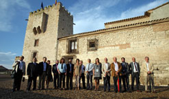 Inauguración rehabilitación castillo de Cortes