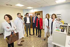 La Presidenta Barkos visita el Hospital de Tudela