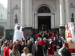 Misa en honor a San Fermín en Rosario