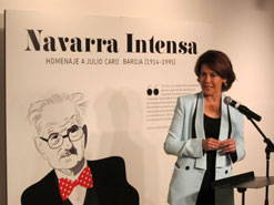 Inauguración muestra Julio Caro Baroja en Madrid