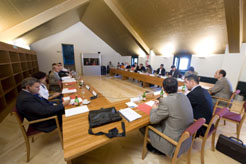 Reunión del Consejo Navarro del Euskera.  
