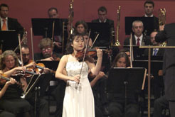 Ganadora del Concurso de Violín Pablo Sarasate