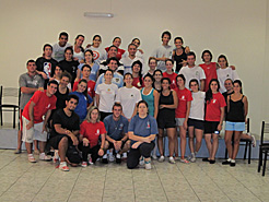 Fotografía de grupo de los participantes en el curso