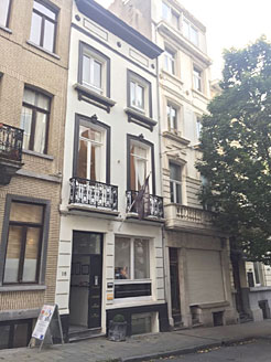 Imagen exterior de la oficina navarra en Bruselas
