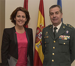 Yolanda Barcina y Juan Luis Pérez