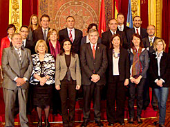 Roig y Garcia Malo con Parlamento Catalan Tasubinsa
