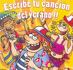 Imagen promocional de la campaña "¡Escribe tu canción del verano!".