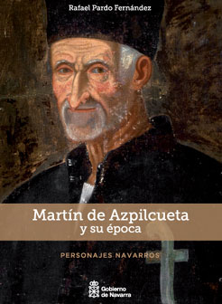 Martin de Azpilcuetari buruzko liburuaren azala