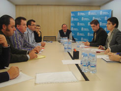 Reunión de la consejera Sanzberro con la Federación de Caza
