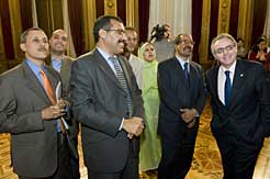 Visita del secretario general del Frente Polisario