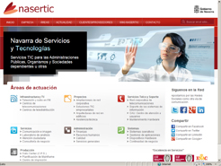 Captura de la web nasertic.es