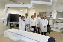 La consejera Kutz visita la nueva Unidad de Endoscopias del Hospital Virgen del Camino