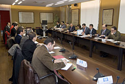 Reunión de la comisión de coordinación del SITNA