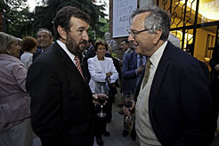 Juan Ramón Corpas y Rafael Moneo