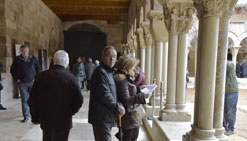 Restauración claustro catedral de Tudela