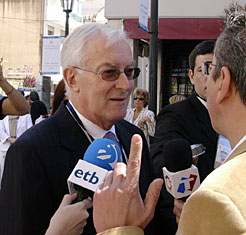 El presidente de la RAE, Víctor García de la Concha.
