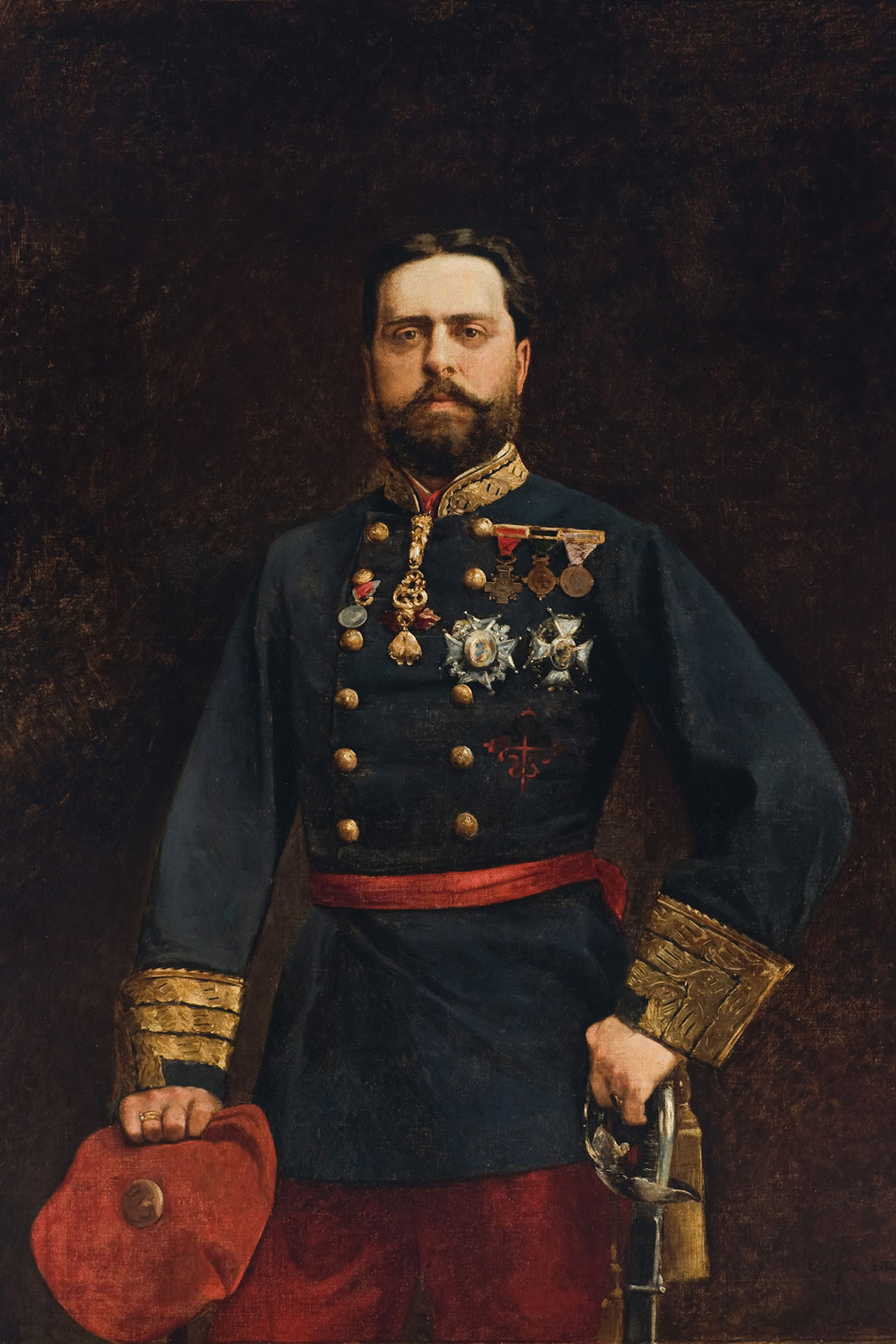 Carlos VII - Enrique Estevan y Vicente, 1880.