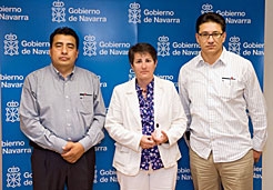 La delegación de CONAFOR se reunió con la consejera Sanzberro.