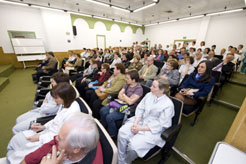 Acto de homenaje a los jubilados del Hospital de Navarra en 2007